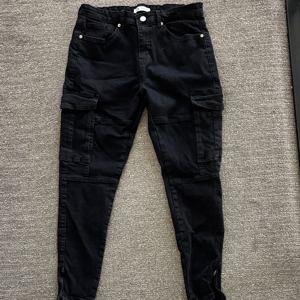 Zara Black Skinny Men Jeans